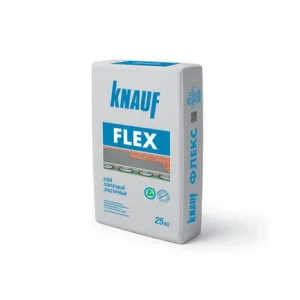 Клей плиточный KNAUF FLEX эластичный 25 кг Клей плиточный KNAUF FLEX эластичный 25 кг
