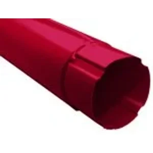 Труба круглая GL, 90мм, 3м RAL 9003 Труба круглая GL, 90мм, 3м RAL 9003