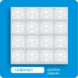 Потолочная плита ФОРМАТ инжекционная Сириус 50*50 (8 штук-2 кв.м) Потолочная плита ФОРМАТ инжекционная Сириус 50*50 (8 штук-2 кв.м)