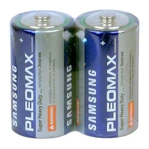 Элемент питания R20 алкалиновый (уп.спайка 2шт) Samsung Pleomax* Элемент питания R20 алкалиновый (уп.спайка 2шт) Samsung Pleomax*