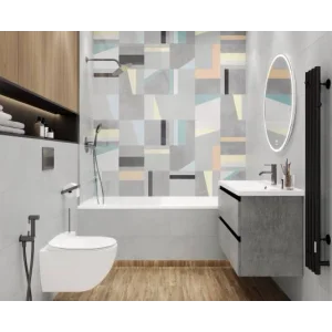Плитка LAPARET Grip grigio стена 30x89,5 матовая обрезная арт.13134TR Плитка LAPARET Grip grigio стена 30x89,5 матовая обрезная арт.13134TR