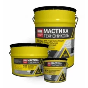 Мастика ТЕХНОНИКОЛЬ гидроизоляционная МГТН №24 (20кг)