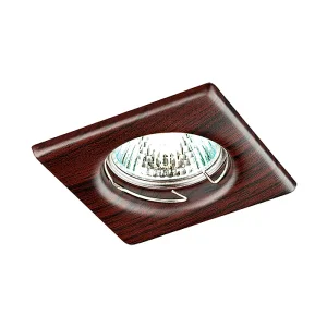 Светильник точечный Сонекс 369718 SPOT NT12 269 темное дерево IP20 GX5.3 50W 12V WOOD*