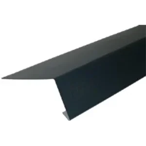 *Карнизная планка (капельник) PE, RAL 8017, 6005, 3005, 5005 размер 100*65*10мм (складская позиция) длина 2 метра