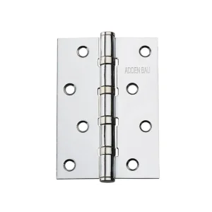 Петля дверная с четырьмя подшипниками ADDEN BAU 100X70X2.5 4BB блестящий(полированный) хром