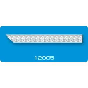 Плинтус потолочный ФОРМАТ 12005 инжекционный белый 1,3 м