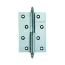 Петля разъемная ARCHIE A010-D 100X70X3-232 R матовый хром