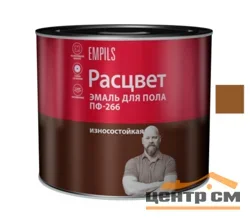 Эмаль ПФ-266 терракот 1,9кг РАСЦВЕТ 4943