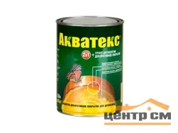 Основа алкидная Акватекс 2 в 1 - дуб 0,8л УФ-защита, влажн. древесина 40%