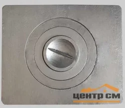 Плита чугунная одноконфорочная П1-3, 410х340мм, (Б)