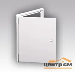 Люк-дверца ревизионная накладная с ручкой-задвижкой 150х150 АБС, ЭРА