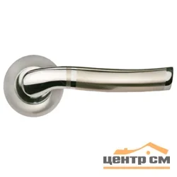 Ручка дверная MORELLI Фонтан MH-04 SN/CP никель белый/хром