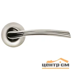 Ручка дверная MORELLI Пиза MH-06 SN/CP никель белый/хром