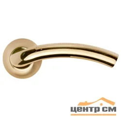 Ручка дверная MORELLI Палаццо MH-02P SG/GP золото матовое/золото