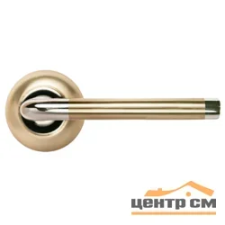 Ручка дверная MORELLI Колонна MH-03 SN/CP никель белый/хром