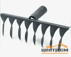 Грабли витые 8 зубцов, сталь-2 мм, без черенка (Россия)