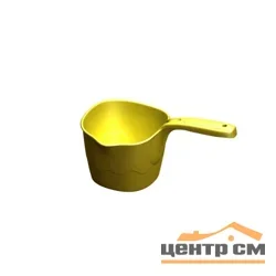 Ковш 1л/1,3л пластик цвет в ассортименте