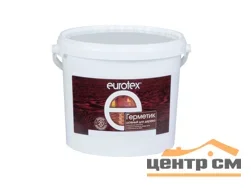Герметик акриловый шовный EUROTEX для срубов 6 кг (орех) (Т-ра перевозки не ниже +5град)