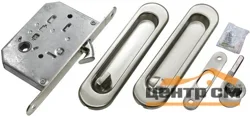 Комплект для раздвижных дверей MORELLI MHS 150 WС SC матовый хром