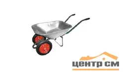 Тачка садовая двухколесная Park WB 4107-2 грузоподъемность 150кг, 65л., 2 пневмат. колесо тип 330мм