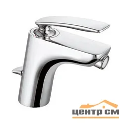 Смеситель KLUDI BALANCE для биде, однорычажный с аэратором и гибкой подводкой воды, с донным клапаном (хром)