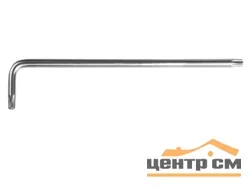 Ключ имбусовый TORX 10, длинный, Cr-Mo, хромосатинированное покрытие, KRAFTOOL "INDUSTRIE"