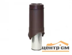 Выход вытяжки вентиляционный изолированный KROVENT Pipe-VT 150is 150/206/500 зеленый