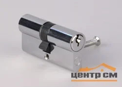 Цилиндр HANDLE DESIGN универсальный 60мм (30х30) ключ/ключ СР хром