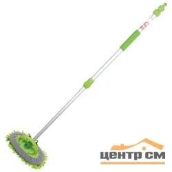 Швабра 2 в 1 с насадкой из микрофибры РЫЖИЙ КОТ MopM10*