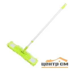 Швабра для пола с насадкой из микрофибры РЫЖИЙ КОТ MopM4-Eco «Лапша»