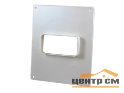 Площадка торцевая горизонтальная пластиковая 180*250 фланец 60х120, ЭРА