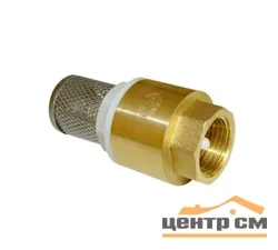 Клапан обратный с пластиковым сердечником с сеткой FF 1 AQualink