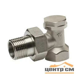 Клапан запорный для радиатора угловой FM 3/4" AQualink