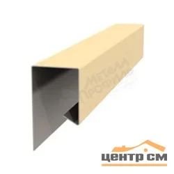 Планка завершающая сложная PE RAL ** для М/Сайдинга МП 30*25*3м.п.