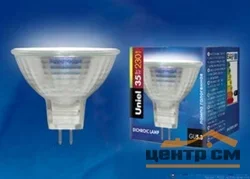 Лампа галогенная 35Вт GU5.3(JCDR) 230В Uniel
