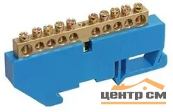 Шина нулевая на DIN-изол. ШНИ 6х9-8-Д-С IEK YNN10-69-8D-K07