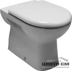 Унитаз JIKA ZETA OLYMP приставной, горизонтальный выпуск, для встроенного бачка, 54*36см