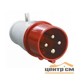 Вилка электрическая кабельная 32А 3P+PE 380В IP44 ССИ-024 IEK PSR02-032-4