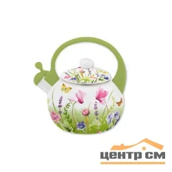 Чайник Appetite FT7-PR эмалированный со свистком 2.0л Примавера