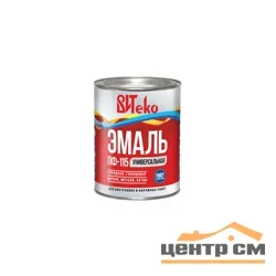 Эмаль ПФ-115 вишнёвая 0,8 кг ВИТЕКО