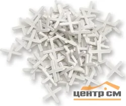 Крестики для кафеля 2,5мм,100шт KORVUS/TOOLBERG