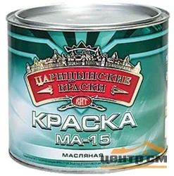 Краска МА-15 ярко-зеленая "Царицынские краски" 5 кг