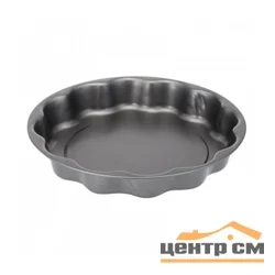 Форма Appetite SL1065 для выпечки антипригарная круглая рифленая 27,5х6