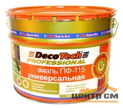 Эмаль ПФ-115 бежевая (RAL 1001) 2,8 кг DecoTech ГОСТ 6465-76 (Т-ра перевозки не ниже -4град)