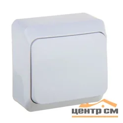 Выключатель одноклавишный ОП Этюд 10А бел. SE BA10-001B Systeme Electric