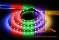 Набор светодиодной ленты с драйвером 5 m 90W RGB на белом IP20 12V, Feron LS606