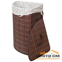 Корзина для белья РЫЖИЙ КОТ BLB-07-D, бамбук