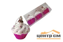 Набор украшений HV7003-437/1S239, 3 шт, 7 см