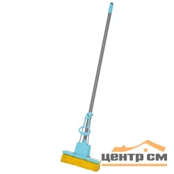 Швабра Рыжий кот MopC-15 отжимная с насадкой из целлюлозы