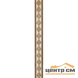 Плитка BELANI Флоренция коричневый бордюр 5,4х50